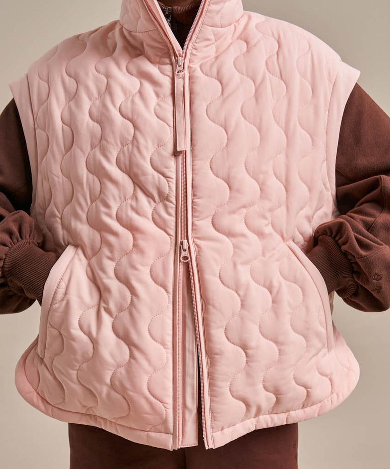 Bam2784 Packable Cloud Gilet Blossom Blush Bam Clothing 5