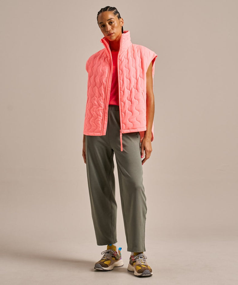Bam2784 Packable Cloud Gilet Coral Glow Bam Clothing 1