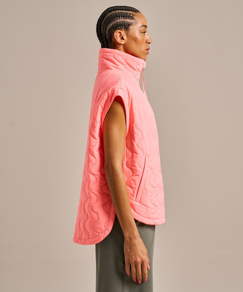 Bam2784 Packable Cloud Gilet Coral Glow Bam Clothing 3