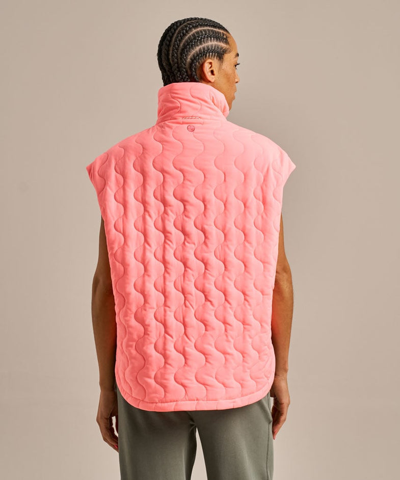 Bam2784 Packable Cloud Gilet Coral Glow Bam Clothing 4