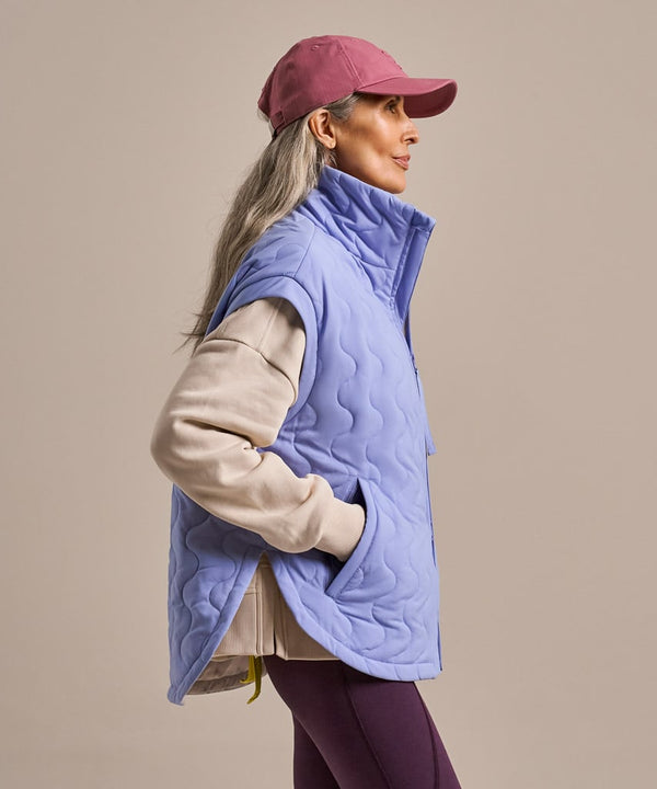 Bam2784 Packable Cloud Gilet Smokey Lavender Bam Clothing 3