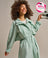 Any Weather Mac Raincoat Mellow Mint