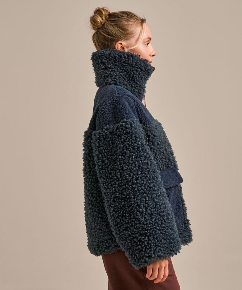 Bam2787 Chuck On Fleece Storm Navy Bam Clothing 3