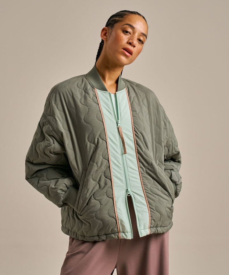 Bam2788 Cloud 9 Lite Jacket Washed Khaki Bam Clothing 2