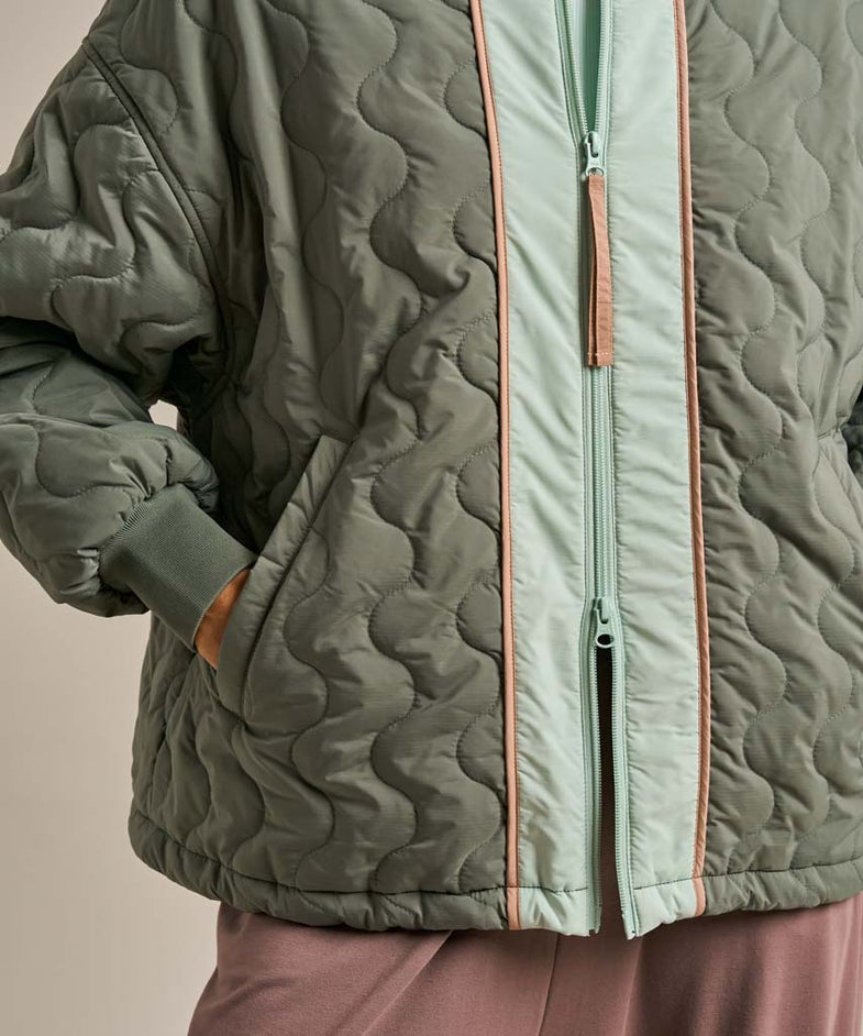 Bam2788 Cloud 9 Lite Jacket Washed Khaki Bam Clothing 5