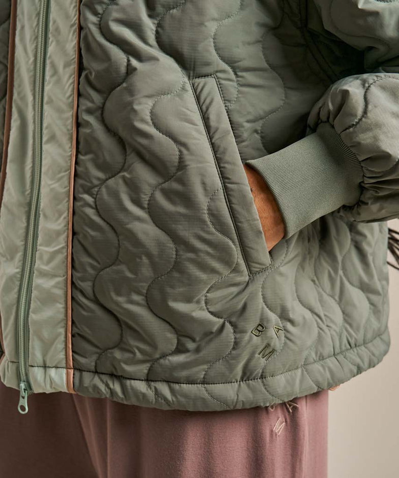 Bam2788 Cloud 9 Lite Jacket Washed Khaki Bam Clothing 7