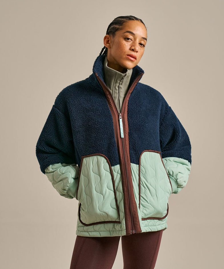 Bam2790 Hybrid Fleece Mariner Navy Bam Clothing 2
