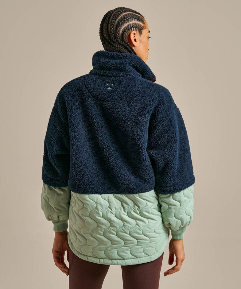 Bam2790 Hybrid Fleece Mariner Navy Bam Clothing 4