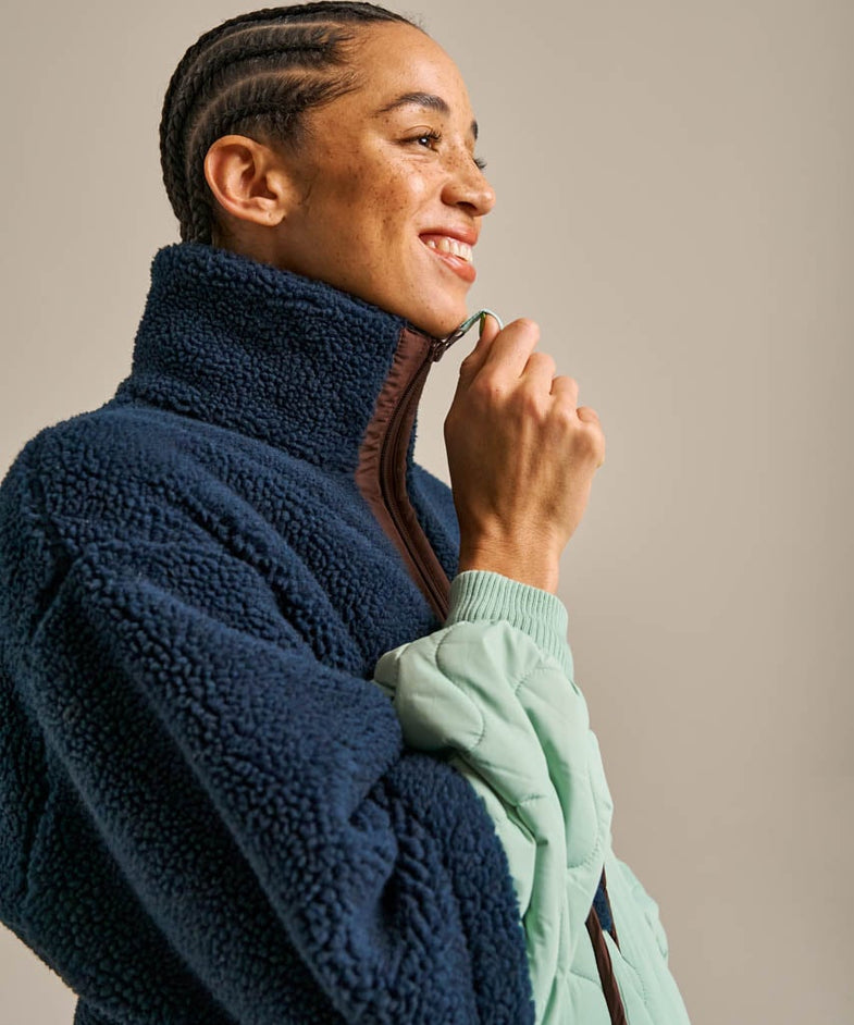 Bam2790 Hybrid Fleece Mariner Navy Bam Clothing 5