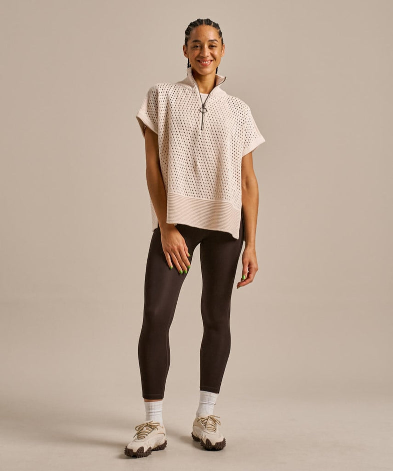 Bam2795 Cooling V Neck Knit Crema Bam Clothing 7