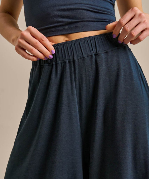 Bam2806 Extreme Palazzo Yoga Pant Mariner Navy Bam Clothing 5