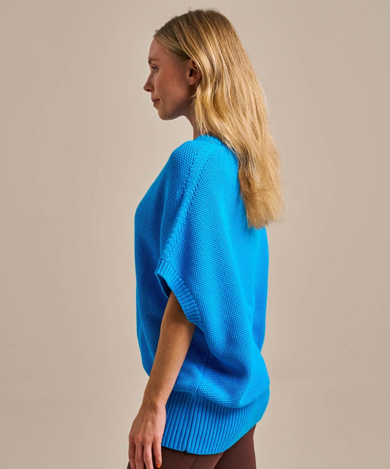 Bam2809 Sleeveless Knitted Flow Top Tropical Sea Bam Clothing 3