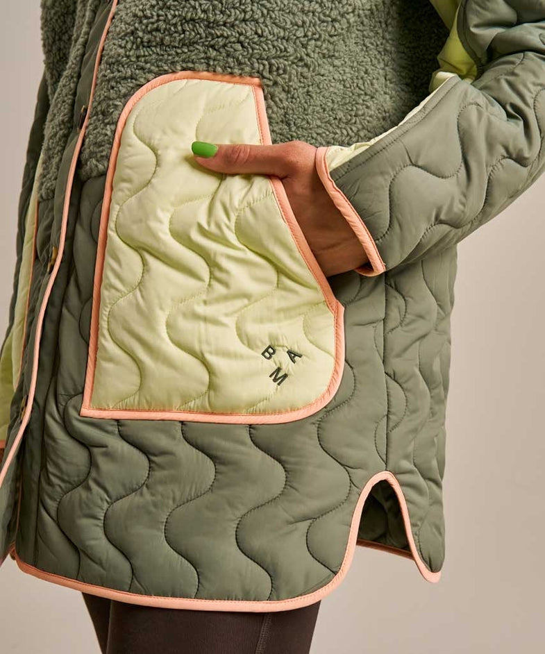 Bam2810 Roam Free Liner Jacket New Khaki Bam Clothing 5