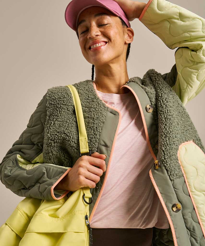 Bam2810 Roam Free Liner Jacket New Khaki Bam Clothing 6