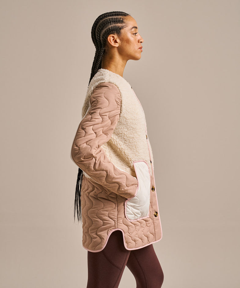 Bam2810 Roam Free Liner Jacket Oat Bam Clothing 3