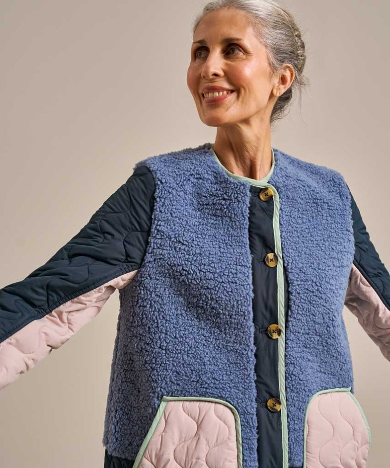 Bam2810 Roam Free Liner Jacket Turtle Dove Bam Clothing 5