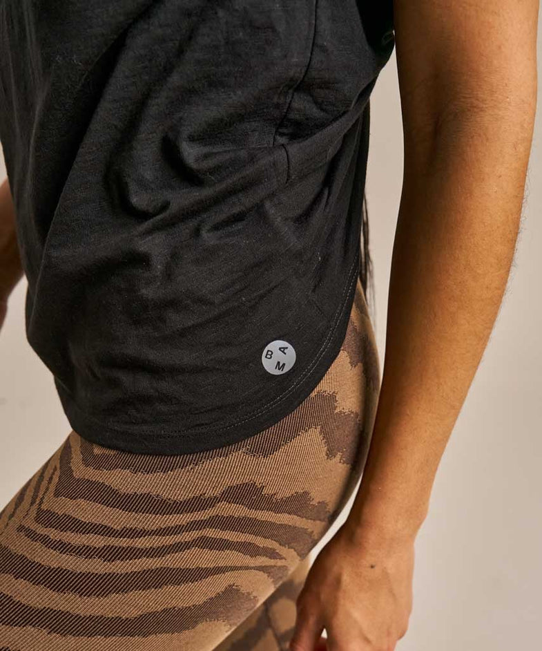 Bam2816 Black Slub Bam Clothing 5