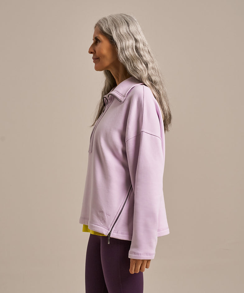 Bam2818 Zip It To Them Sweat Lavender Bam Clothing 3