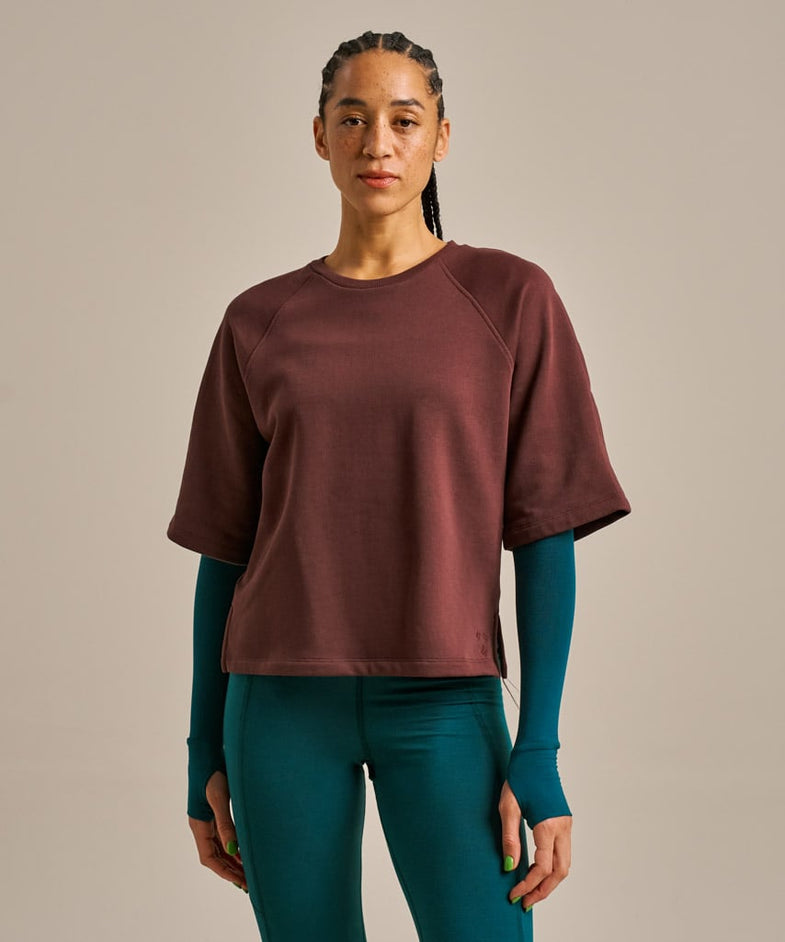 Bam2819 Butterfly Sweat Top Conker Bam Clothing 2