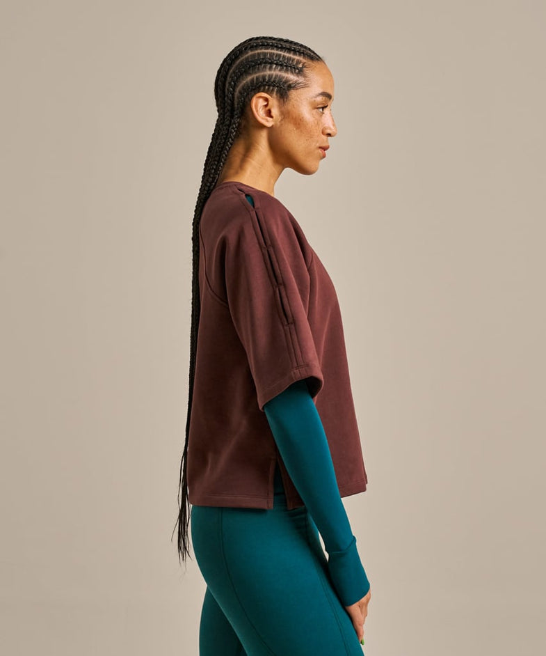Bam2819 Butterfly Sweat Top Conker Bam Clothing 3