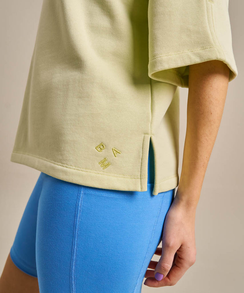 Bam2819 Butterfly Sweat Top Soft Lime Bam Clothing 6