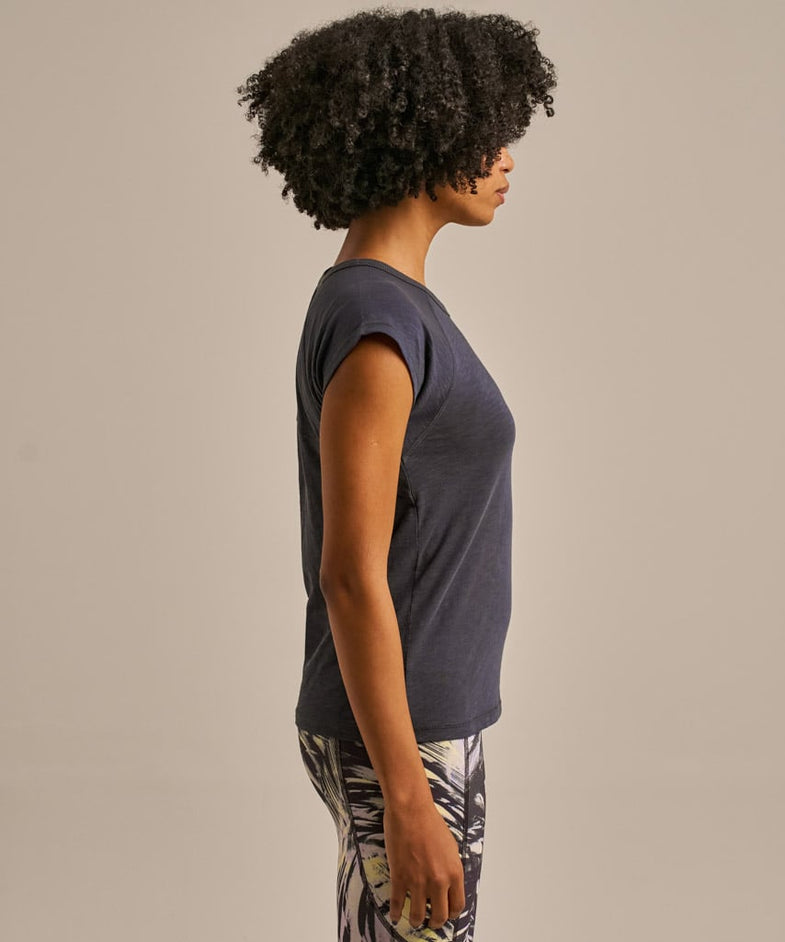 Bam2821 Easy Breezy Tshirt Storm Navy Bam Clothing 3
