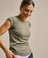Bam2821 Easy T Shirt Washed Khaki Clothing 1