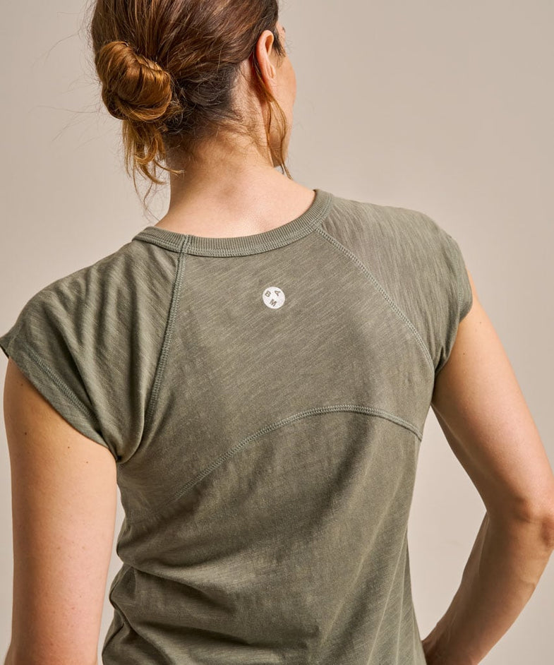 Bam2821 Easy T Shirt Washed Khaki Clothing 6