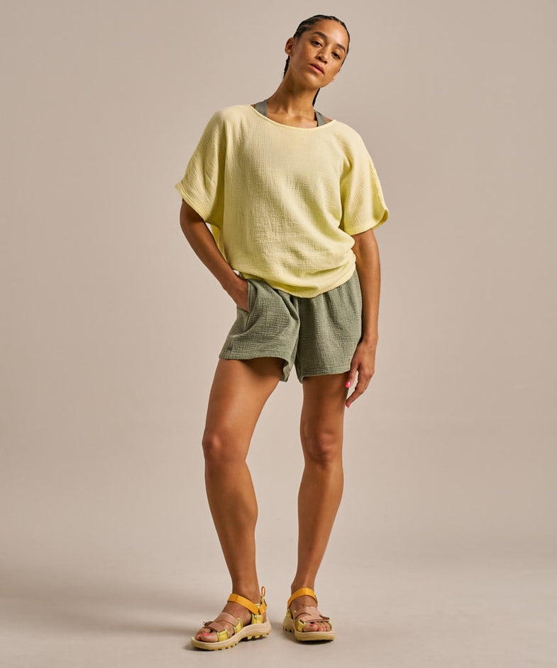 Bam2824 Top Washed Yellow Bam Clothing 1