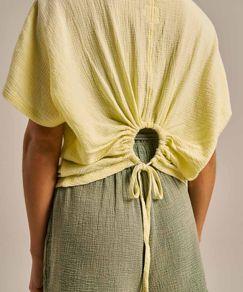 Bam2824 Top Washed Yellow Bam Clothing 5