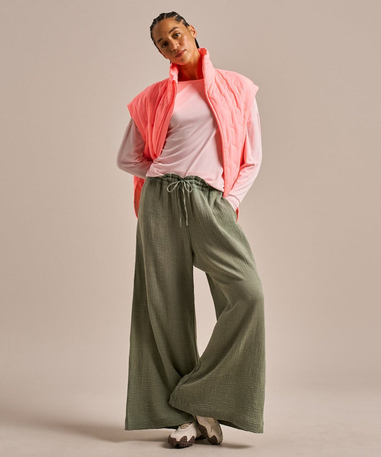 Bam2825 Yoga Pant Washed Khaki Bam Clothing 1