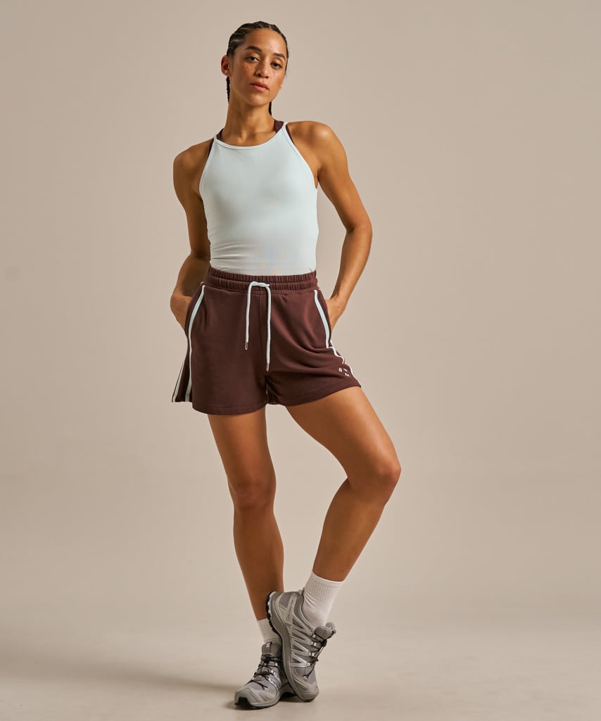 Sporty Sweat Shorts Conker