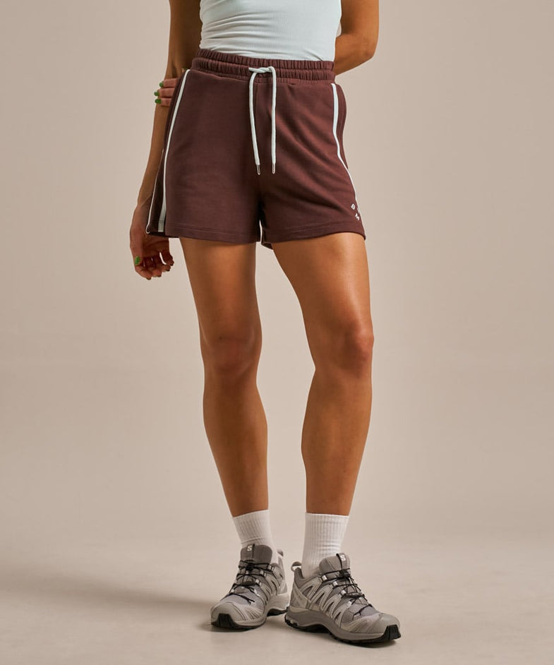 Bam2833 Sporty Sweat Shorts Conker Bam Clothing 2