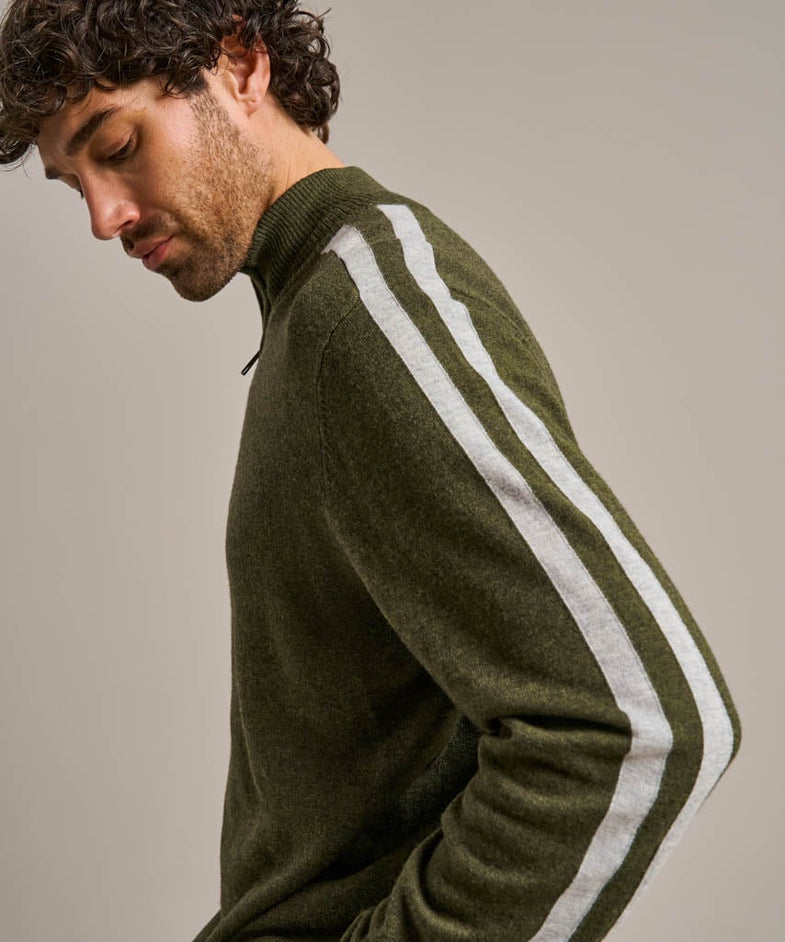 Bam2855 Slim Fit Knit Khaki Bam Clothing 6