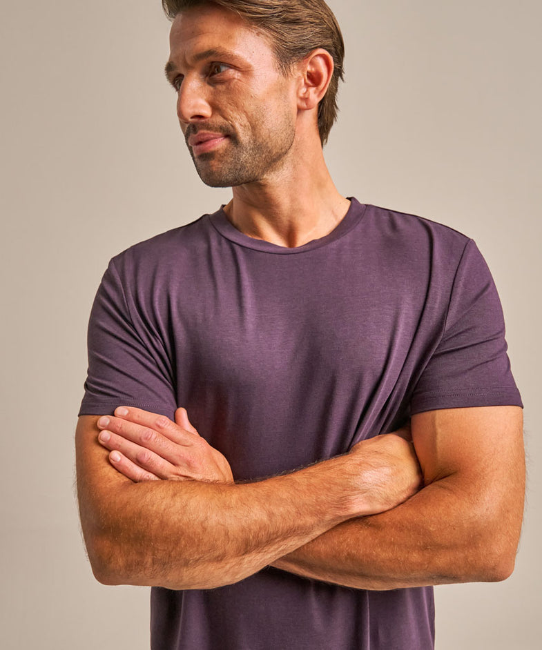 Bam2857 Classic T.shirt Dark Damson Clothing 4