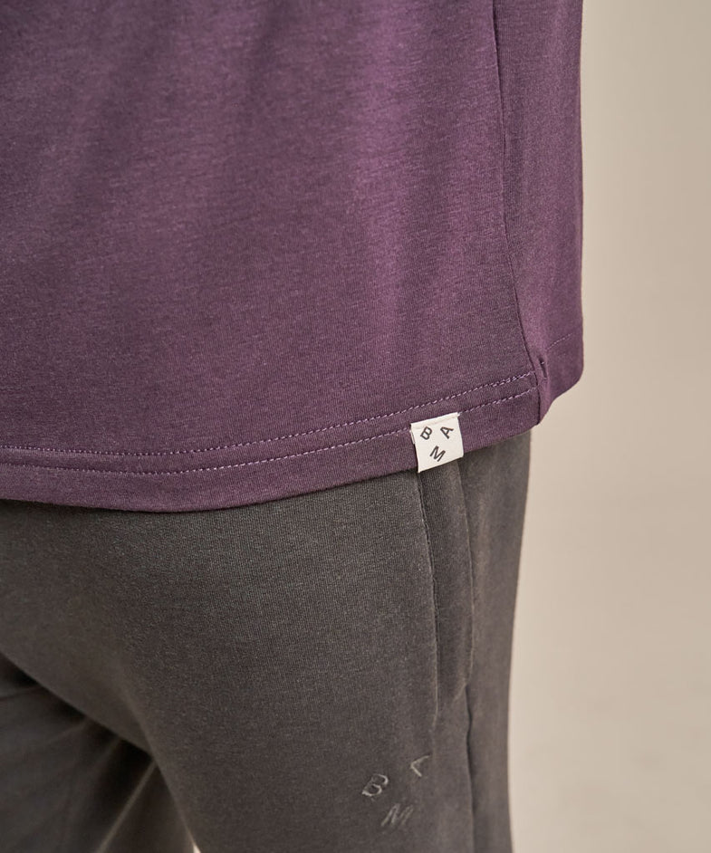 Bam2857 Classic T.shirt Dark Damson Clothing 6