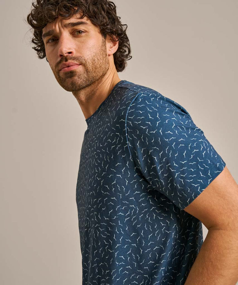Bam2857 Origin Classic Tshirt Denim Blue Bird Bam Clothing 5