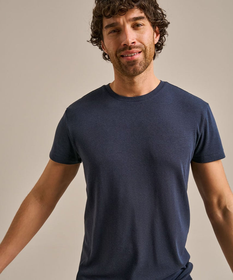Bam2858 Thermo Luxe Tshirt Storm Navy Bam Clothing 1
