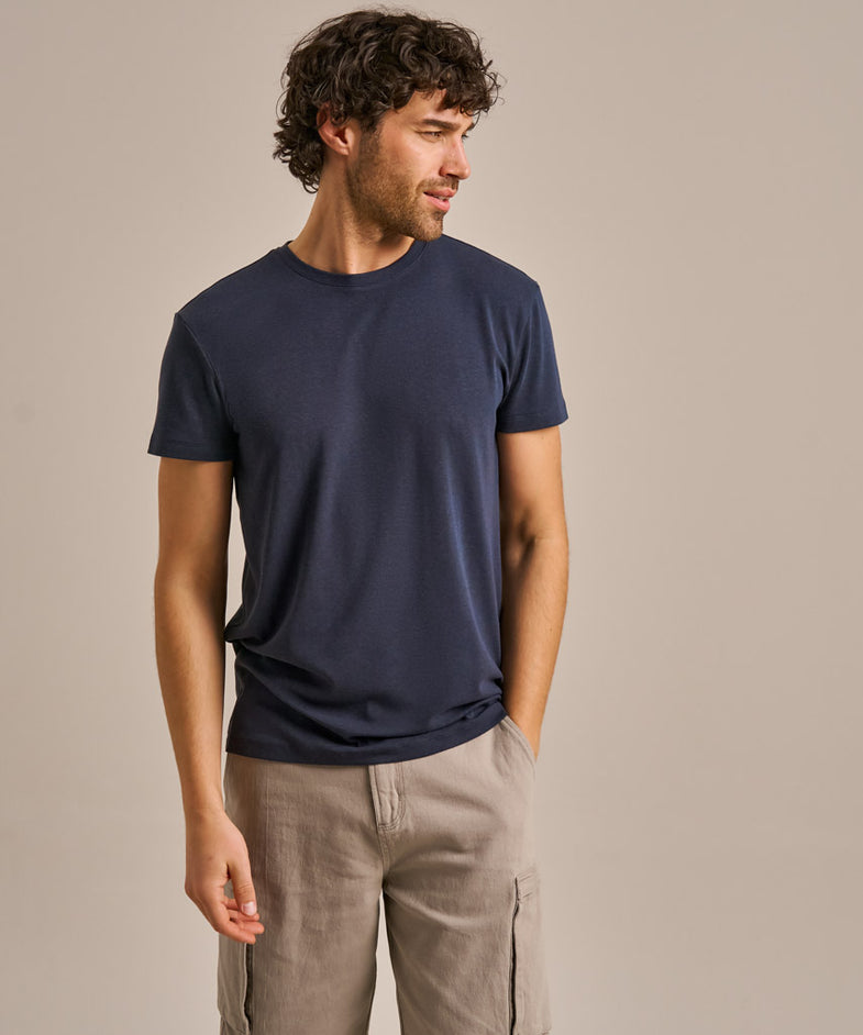 Bam2858 Thermo Luxe Tshirt Storm Navy Bam Clothing 2