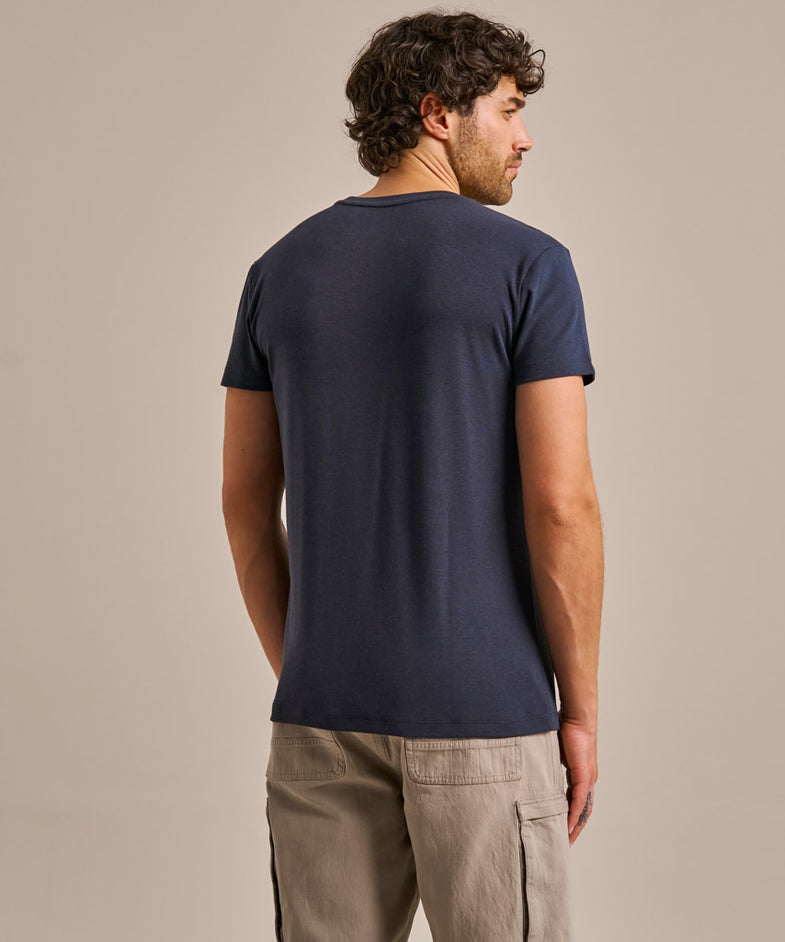 Bam2858 Thermo Luxe Tshirt Storm Navy Bam Clothing 4