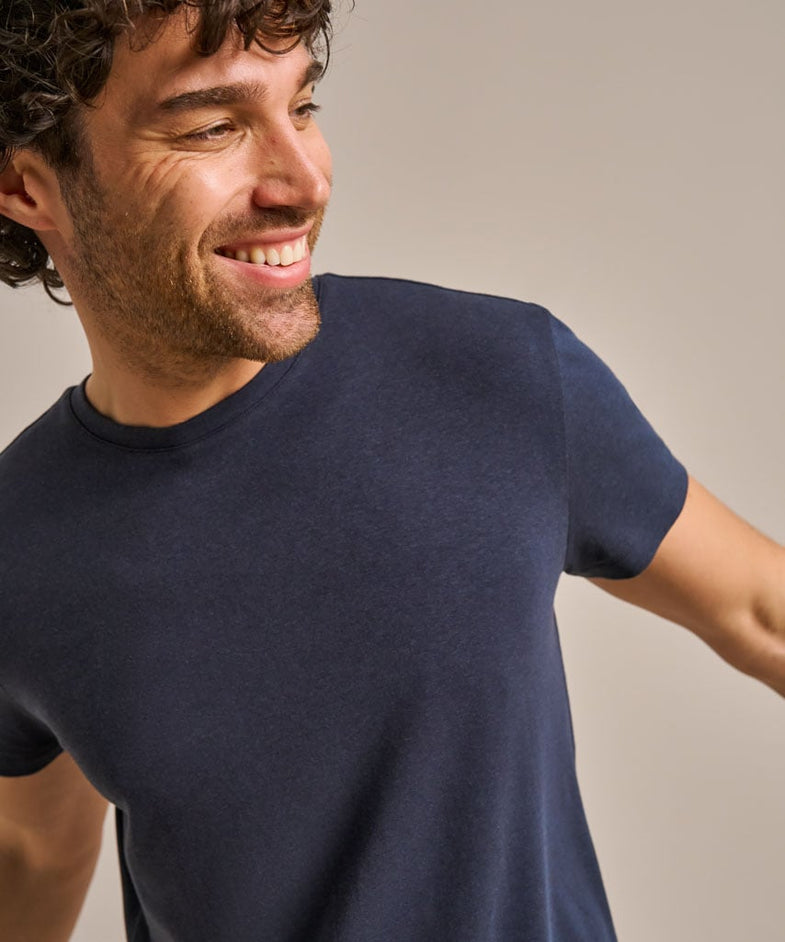 Bam2858 Thermo Luxe Tshirt Storm Navy Bam Clothing 5