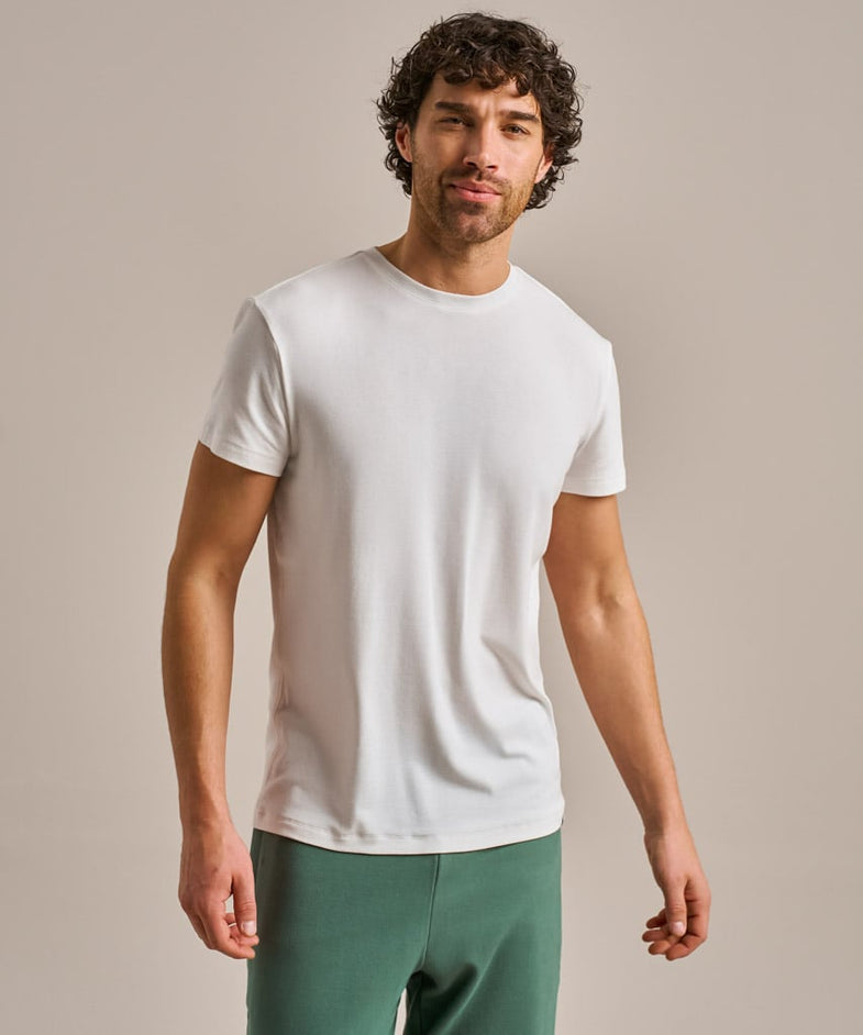 Bam2858 Thermo Luxe Tshirt White Bam Clothing 2