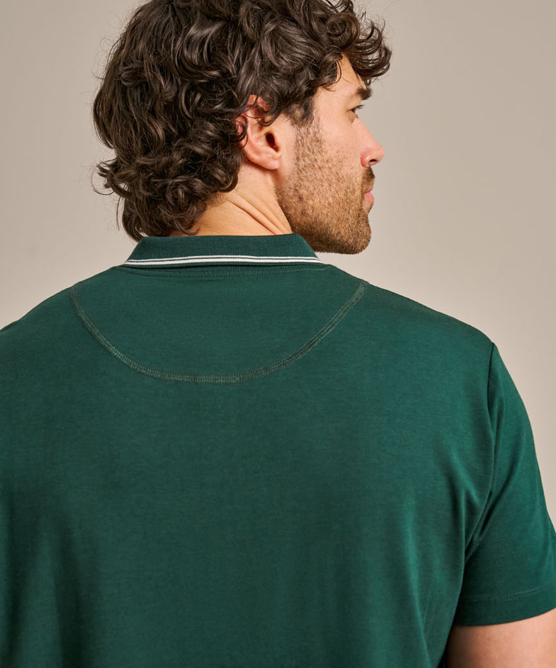 Bam2859 Polo Deep Emerald Bam Clothing 6