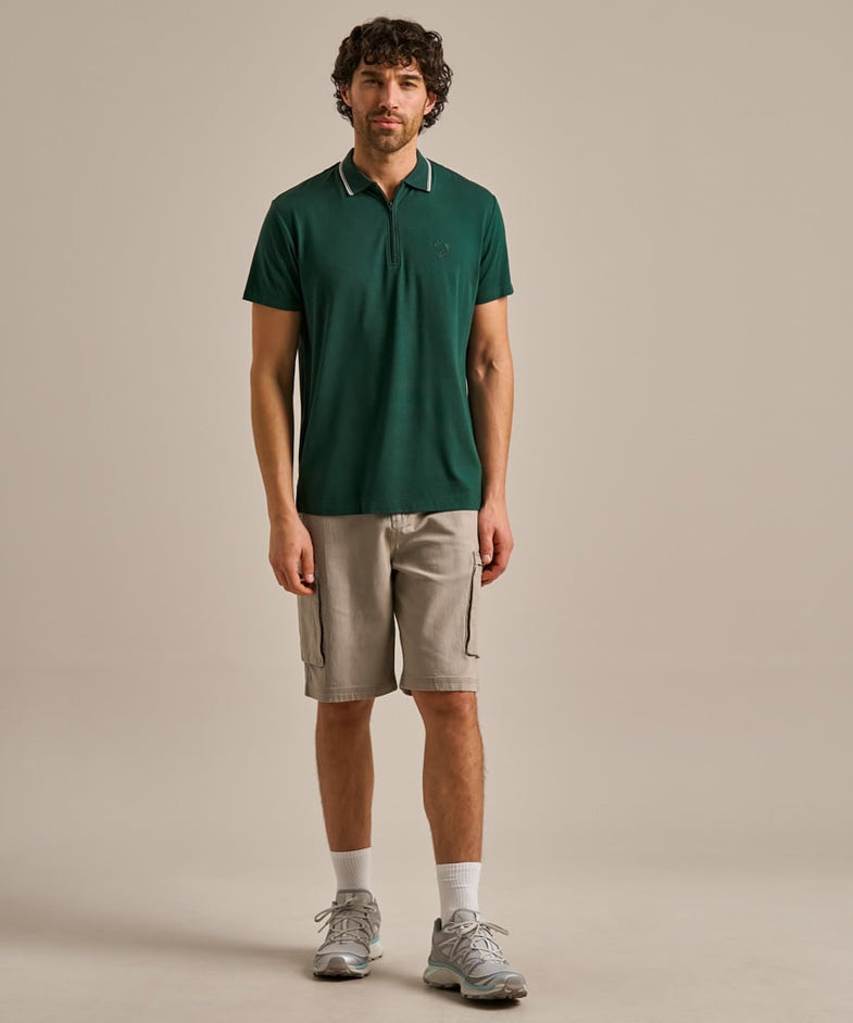 Bam2859 Polo Deep Emerald Bam Clothing 7