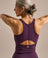 Bam2861 Feeling It Vest Top Damson Bam Clothing 1