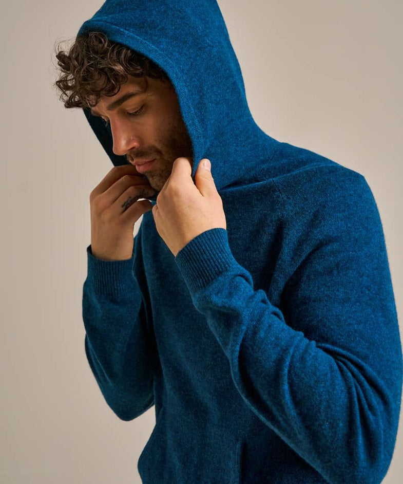 Bam2863 Active Knit Hoody Blue Ocean Bam Clothing 5