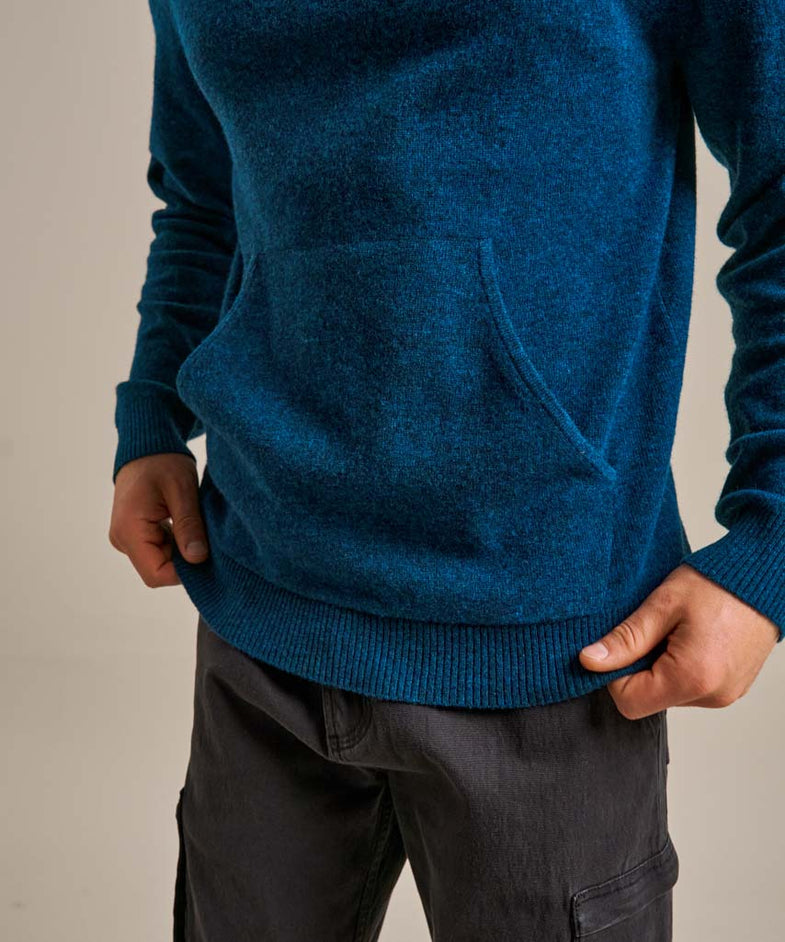 Bam2863 Active Knit Hoody Blue Ocean Bam Clothing 6