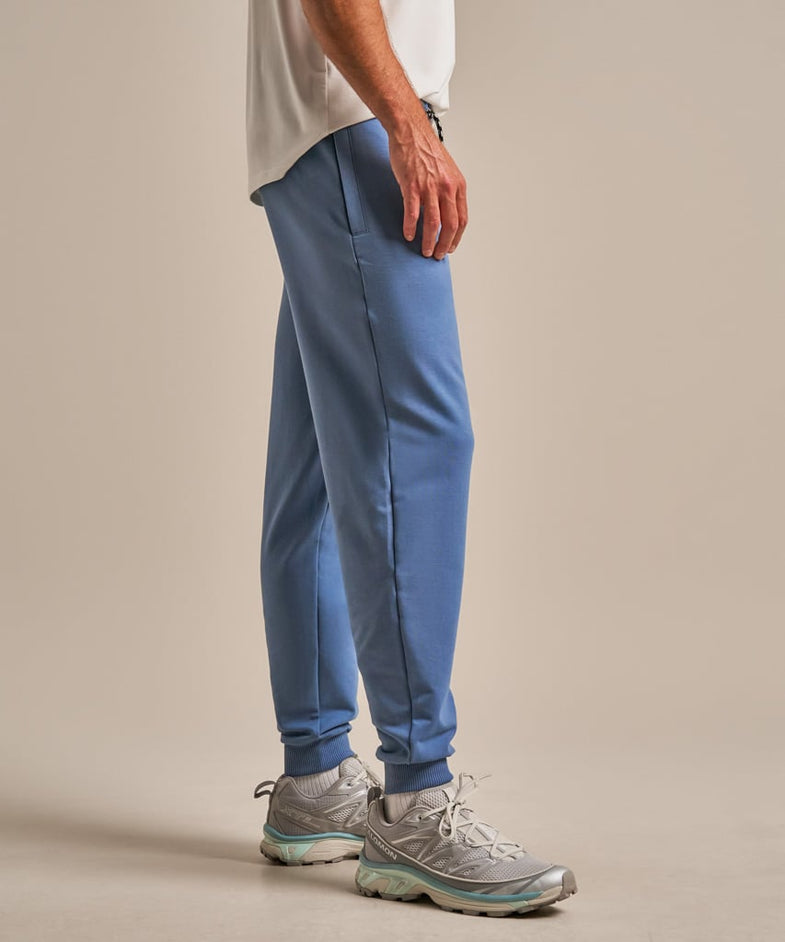 Bam2864 Heavyweight Recovery Jogger Denim Blue Clothing 3