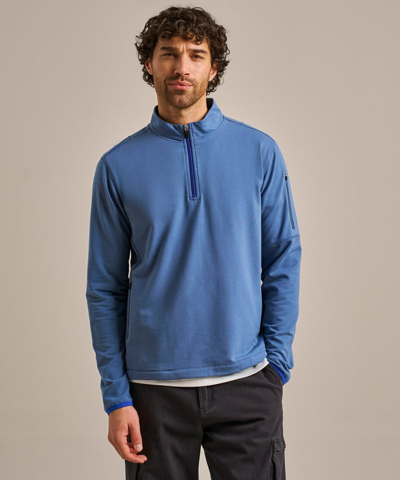 Bam2867 Shilstone Sweat Denim Blue Bam Clothing 2