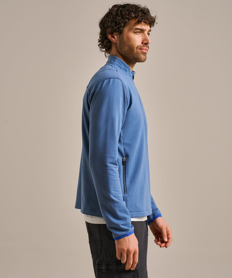 Bam2867 Shilstone Sweat Denim Blue Bam Clothing 3